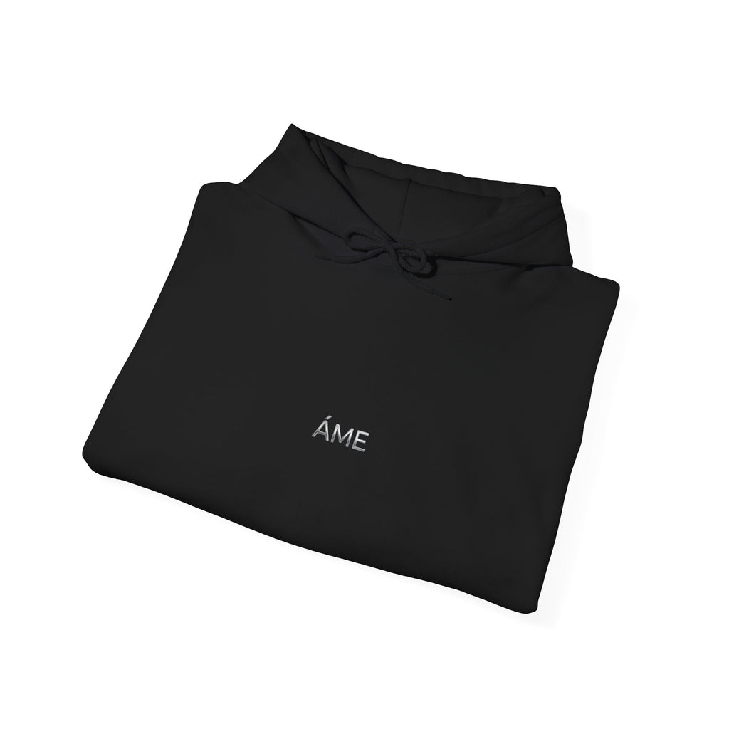 The ÁME Hoodie — 'Built By Destiny' Graphic Pullover Hoodie (Minimal Chest Text)