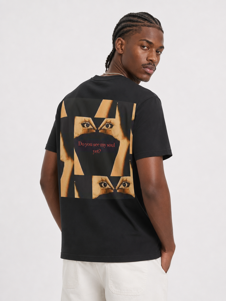 Do You See My Soul Retro Eye Art T-shirt